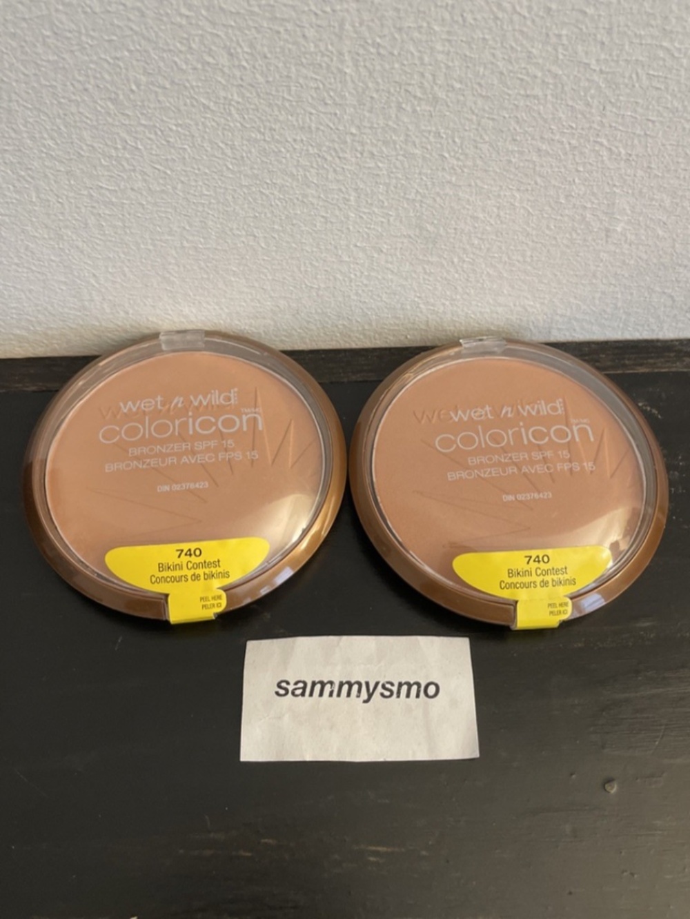 Wet N Wild Coloricon Bronzer 740 Bikini Contest 0.46 oz 07/2019 x2